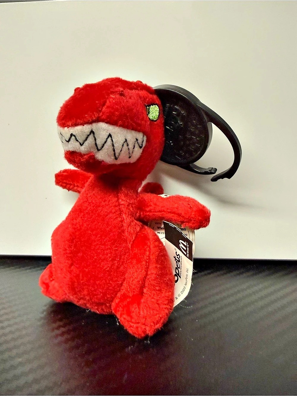 Neopets McDonald's Red gnarrl Plush Toy Keychain
